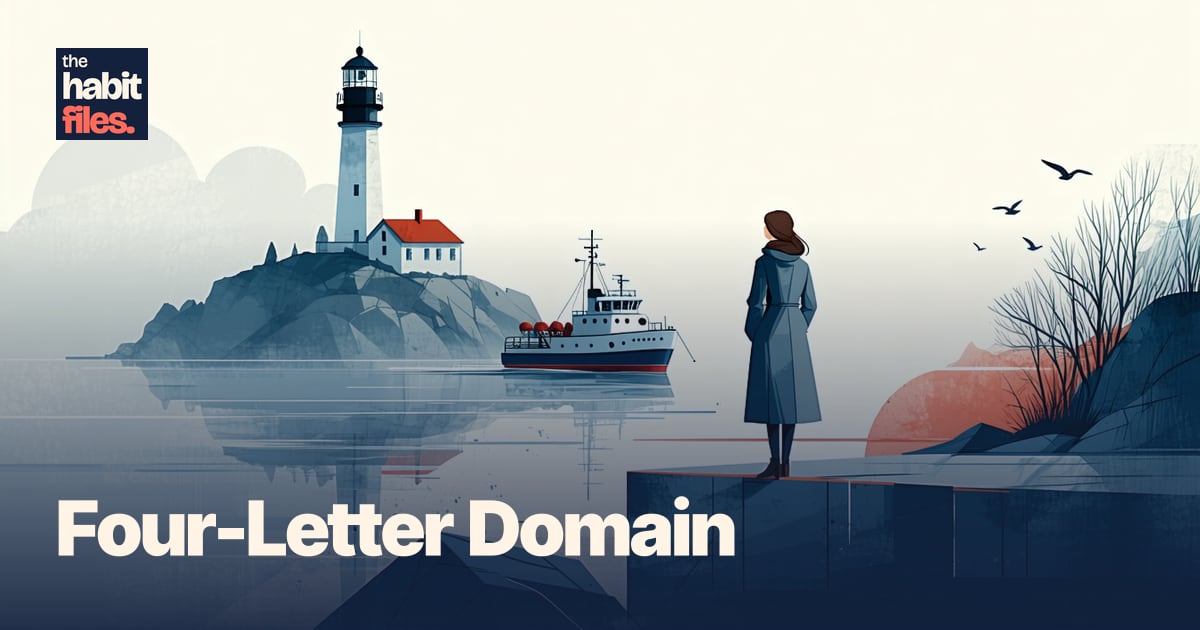 Cover of Four-Letter Domain