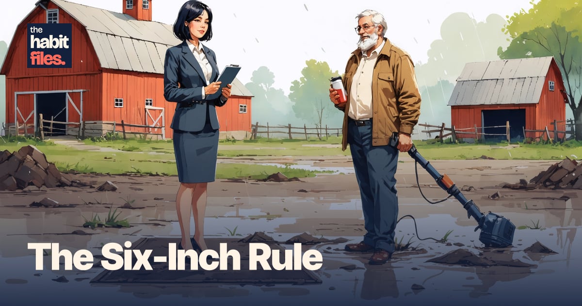 Cover of The Six-Inch Rule