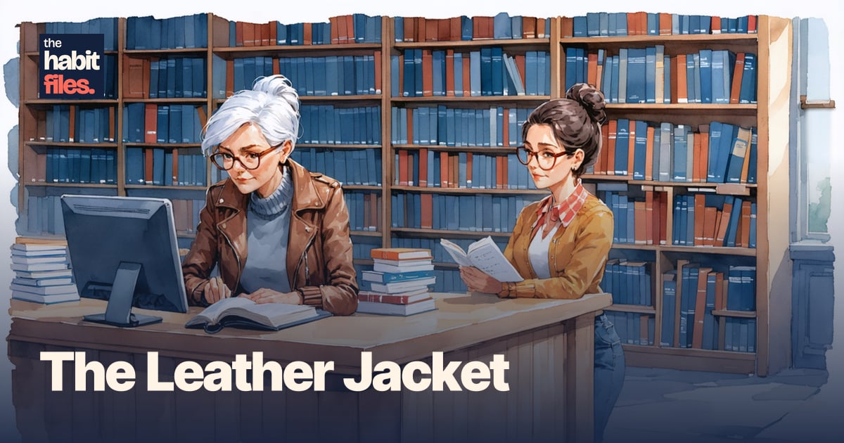 Cover of The Leather Jacket