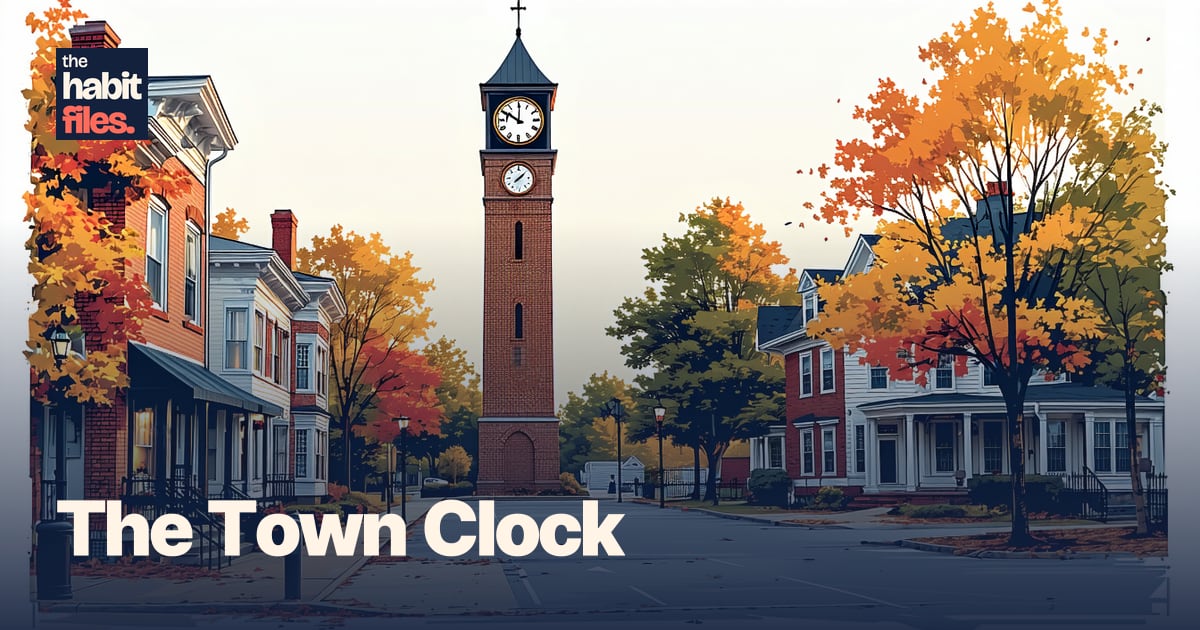 Cover of The Town Clock